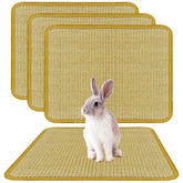 DYAUS Bunny Scratch Pad 16x12in for safe scratching and cozy nesting.