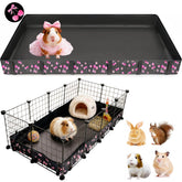 DZWLKJ guinea pig cage liner bottom base, 24x48 inches, keeps cage floors clean and dry.