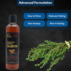 Applying E3 shampoo on horse fur demonstrates targeted cleansing care.