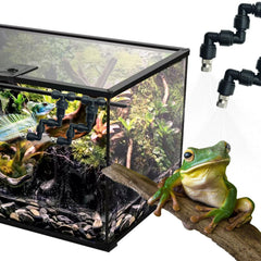 Eadabok misting accessories kit with two nozzles enhances enclosure versatility