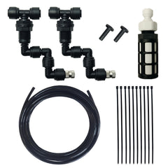 Eadabok reptile misting nozzle with 360° rotation for complete enclosure coverage