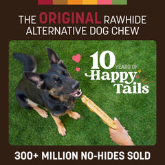 Earth Animal No Hide long-lasting chew for aggressive chewers, beef flavor.