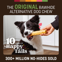 Earth Animal No Hide Chews rolls pork medium - convenient 6-count package for sessions.
