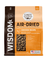Earth Animal Wisdom air-dried dog food chicken bites promote palatability for picky eaters