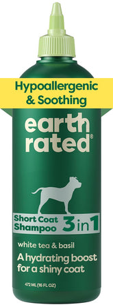 Earth Rated hypoallergenic 3-in-1 shampoo bottle for easy baths
