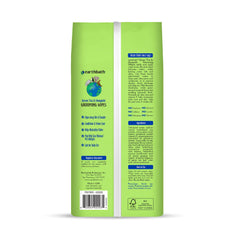 Earthbath wipes texture close-up shows thick, soft material for gentle grooming.