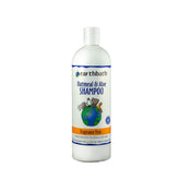 Earthbath Oatmeal & Aloe dog shampoo bottle ready for gentle cleansing of sensitive skin