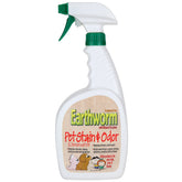 Earthworm Pet Stain Remover bottle 22 oz ready to tackle odors and stains at home