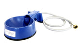 Easy-Clean Water Bowl auto-fill valve close-up demonstrates efficient hydration support.