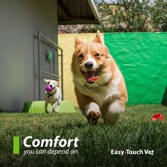 Smooth plunger action on Easy Touch U-40 syringes for steady injections.