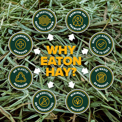 Eaton Pet and Pasture hand-packed box preserves freshness.