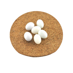 Ecjiuyi nest pads support breeding for pigeons, finches, and chickens.