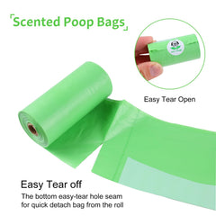 ECO-CLEAN leak-proof bags protect hands during waste pickup.