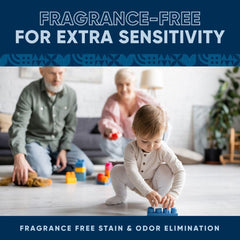 Eco Strong enzyme cleaner spray mist ready to deodorize carpets and upholstery