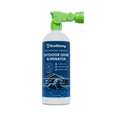 Eco Strong Outdoor Odor Eliminator bottle showing clean, outdoor-ready design and 32oz容量.