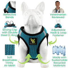 EcoBark harness uses recycled straps for an eco-friendly everyday wear option.