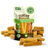 EcoKind Himalayan Chews pack shot showing a large 20-pack for long-lasting entertainment