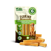 EcoKind Premium Gold Yak Cheese chews close-up of natural Himalayan flavor.