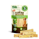 EcoKind Premium Gold Yak Chew large-breed 6-8 inch chew for long-lasting entertainment.