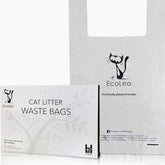 EcoLeo cat litter bags XL packaging shows an eco-friendly, sturdy waste solution.