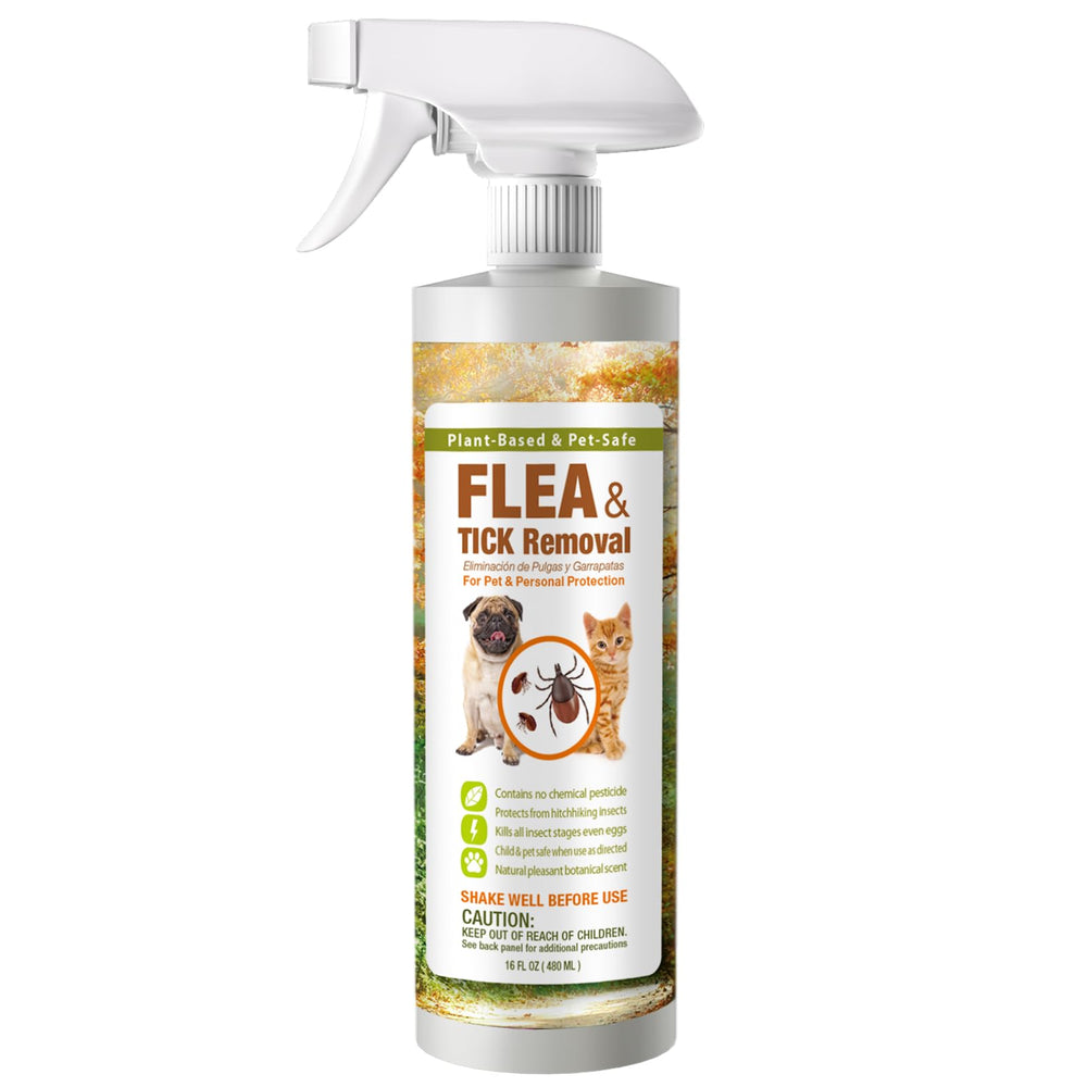 EcoVenger 16oz bottle ready for pet flea and tick protection.