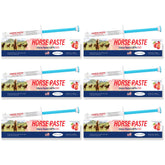 Edoia Apple Flavored Horse Paste pack shot shows convenient six-pack for easy administration.