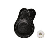 Educator Anywear clip holster attached to clothing for quick access