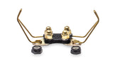 Educator CPAD-011 winged brass contact pad close-up for long-haired dogs.