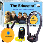 Educator ET-400 remote transmitter with intuitive controls for fast training sessions.