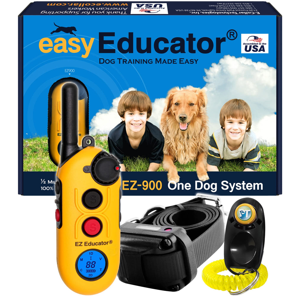 Educator EZ-900 collar receiver for precise remote training in any weather.