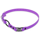 Educator Quick Snap Bungee collar on model demonstrates easy on/off for training
