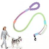 EffiBrill hands-free leash with 6.5 ft ombre design for balanced walks