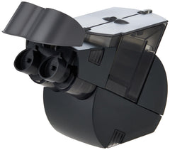 EHEIM Twin Automatic Feeder shows dual chambers and random feeding for natural patterns.