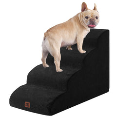EHEYCIGA curved dog stairs edge comfort for easy bed access.