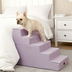 EHEYCIGA foldable dog stairs converted to a bed