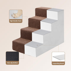 Close-up on foam and eco-friendly board for balanced stability in EHEYCIGA stairs.