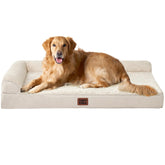EHEYCIGA extra large dog bed with egg crate foam for joint support.