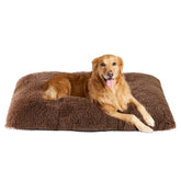 EHEYCIGA fluffy dog crate bed extra-large offers cozy warmth and secure placement in crates.