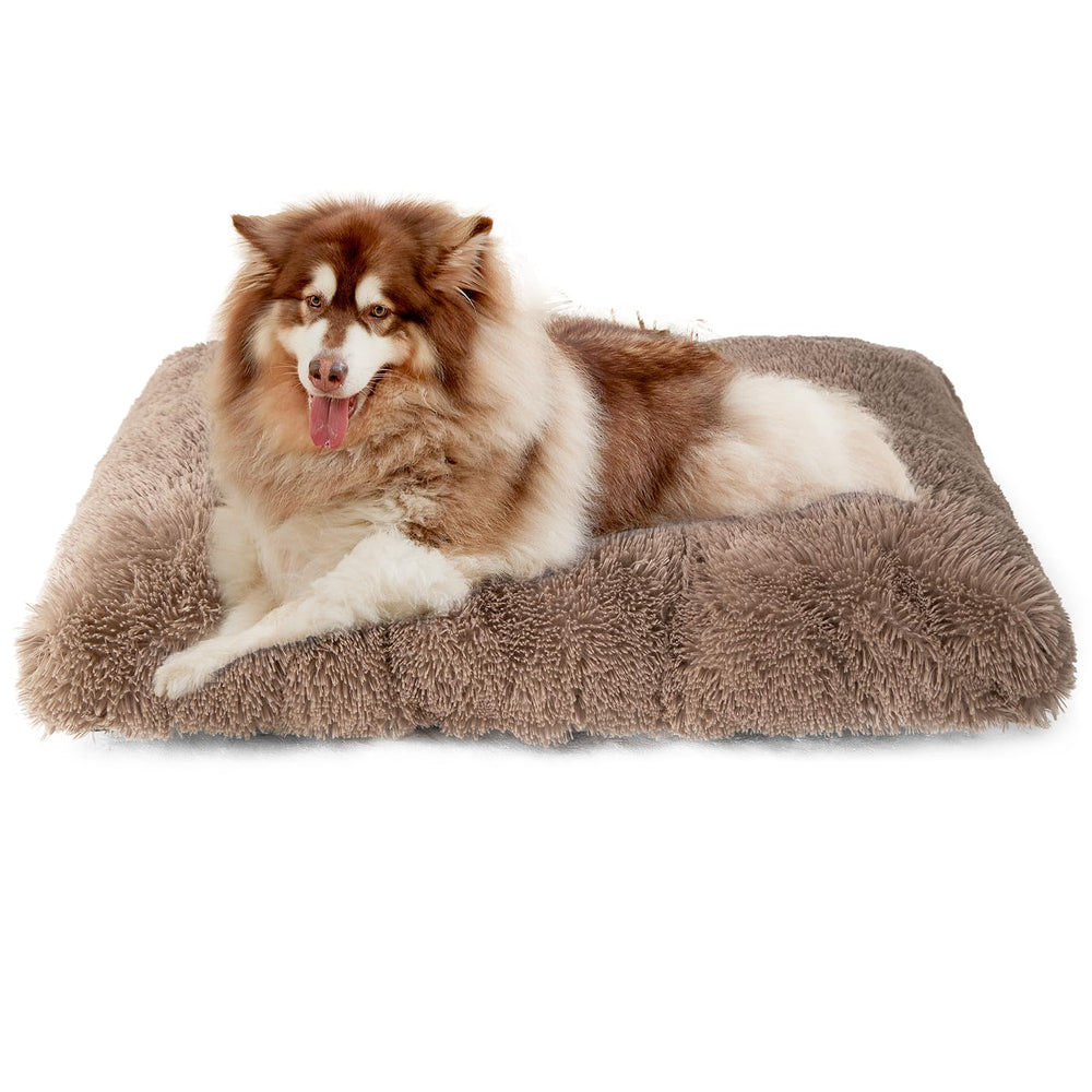 EHEYCIGA Fluffy XXL Dog Crate Pad offers plush crate comfort for large dogs.