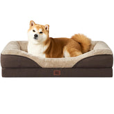 EHEYCIGA orthopedic dog bed 36x27-7 inch offers targeted support for joints.