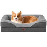 EHEYCIGA orthopedic dog bed with memory foam for supportive sleep.