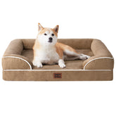EHEYCIGA orthopedic dog bed memory foam for large dogs with gentle support.
