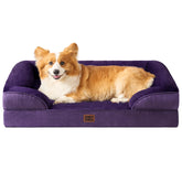 EHEYCIGA orthopedic dog bed for large dogs with memory foam offering even support