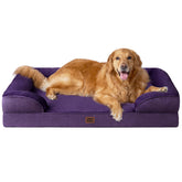 EHEYCIGA orthopedic bed with memory foam for large dogs and joint support