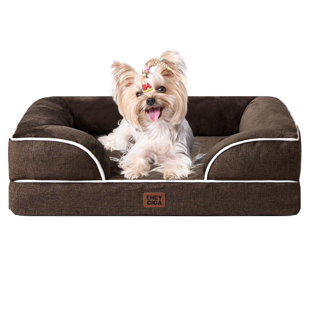 EHEYCIGA orthopedic bed memory foam provides even weight distribution for comfort