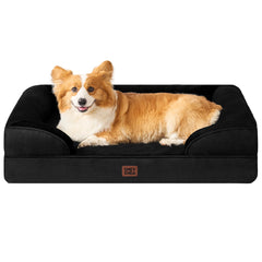EHEYCIGA orthopedic dog bed with memory foam for even support.