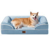 EHEYCIGA orthopedic bed memory-foam layer supports joints for steady rest.