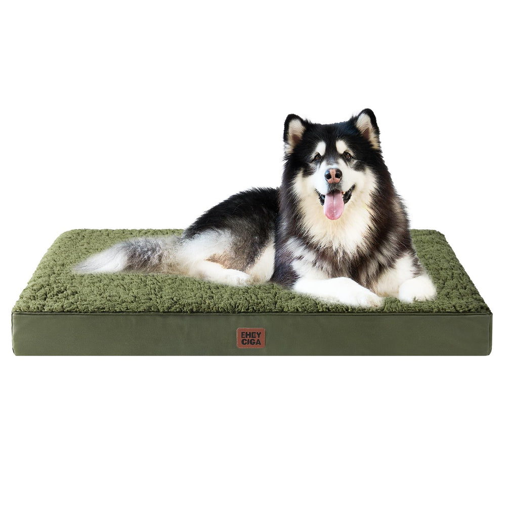 EHEYCIGA orthopedic dog bed XXL with 47x29 inches for large dogs.