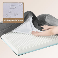 EHEYCIGA orthopedic XL dog bed bolsters highlight four-sided support for cuddling.