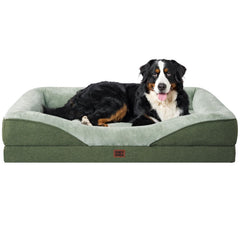 EHEYCIGA orthopedic XL dog bed with memory foam core for enhanced support and comfort.